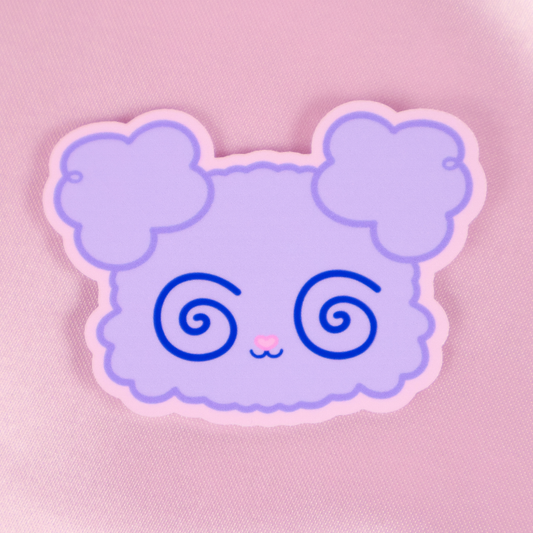 Dizzy Smiling Sticker