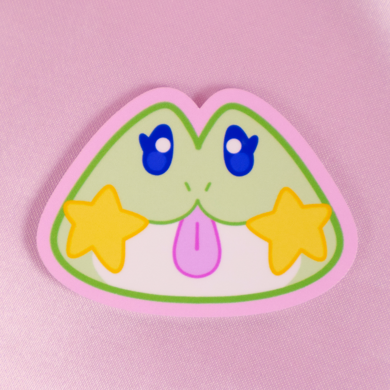 Sparkle Smiling Dizzy Pops Sticker